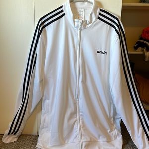 Adidas white jacket